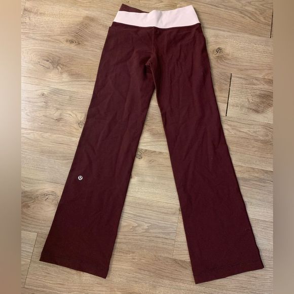 lululemon athletica Pants - Lululemon flare pants with crossover waist